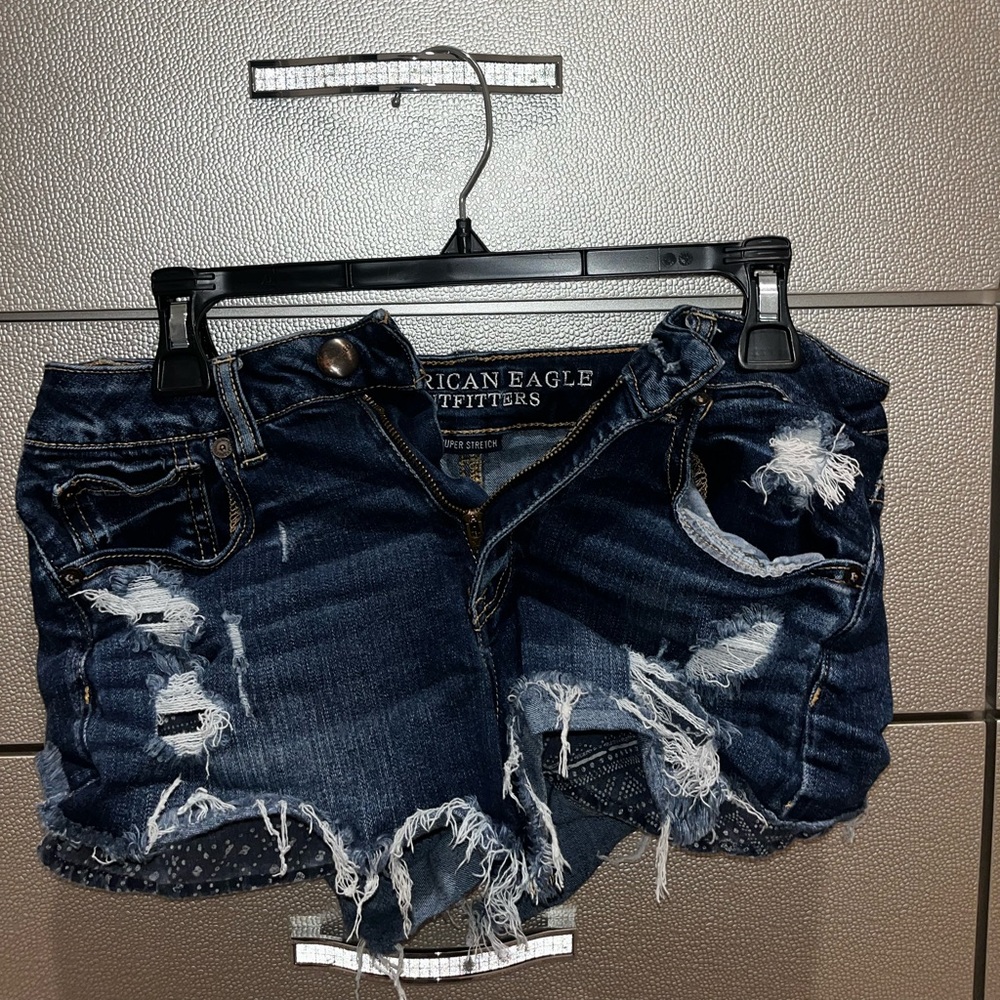 American Eagle Super Stretch Jean Shorts